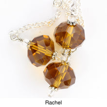 Load image into Gallery viewer, iBella® Scarf slide jewelry set extra crystal titled Rachel - view showing several of the crystals laying. iBella® Scarf Slides and scarf slide sets, jewelry sets.
