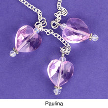 Load image into Gallery viewer, iBella® Scarf slide jewelry set extra crystal titled Paulina - view showing several of the crystals laying.  iBella® Scarf Slides and scarf slide sets, jewelry sets.
