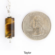 Load image into Gallery viewer, Scarf slide jewelry set extra pendant titled Taylor - view showing the pendant laying next to a quarter for size reference.  iBella® Scarf Slides and scarf slide sets, jewelry sets.
